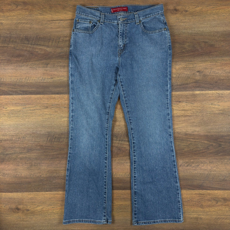 Y2K Levis 515 Nouveau Boot Cut Jeans Womens 10M Medium Wash