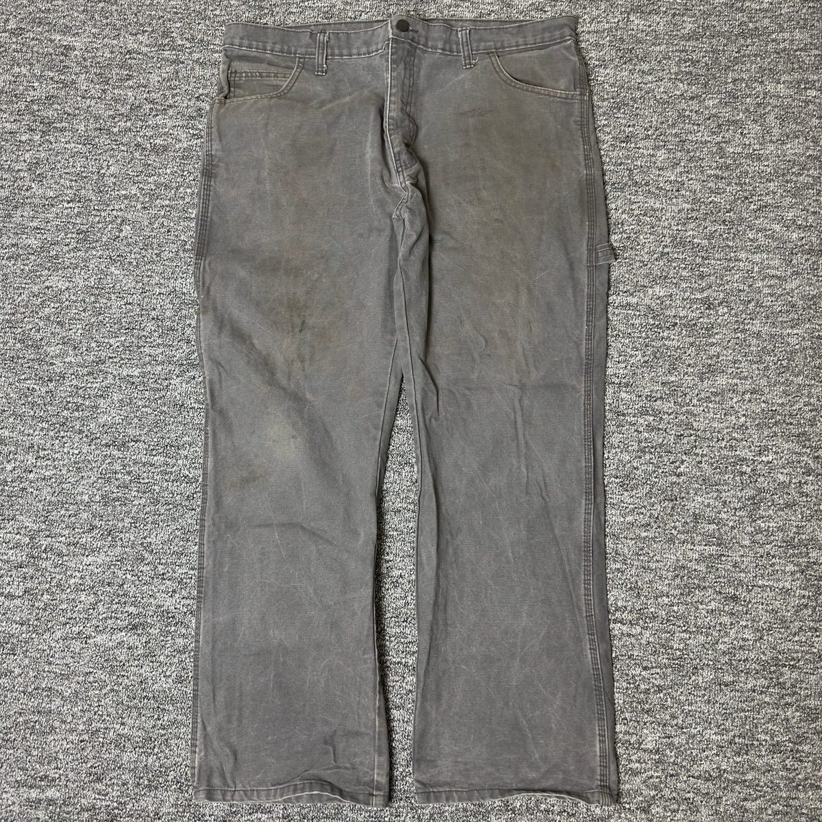 Dickies Carpenter Pants Mens 36x30 Faded Gray Workwear