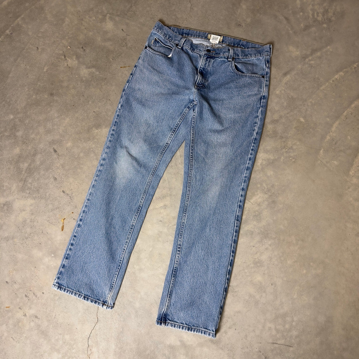 Vintage LL Bean Standard Fit Jeans Mens 35x30 Blue 90s