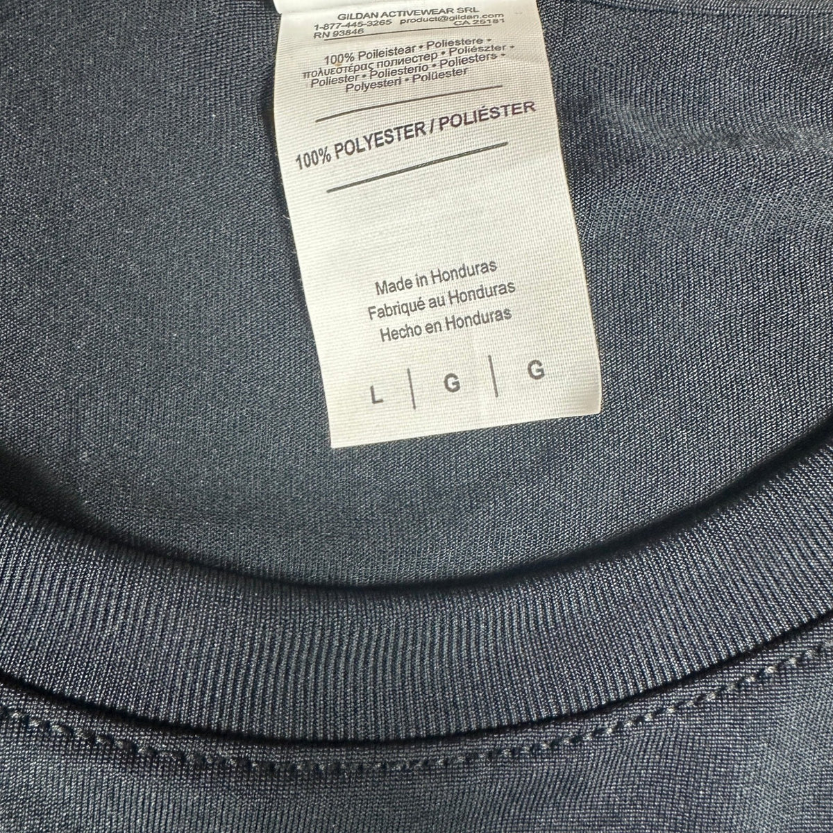 Gildan 42000 Performance T-Shirt Mens L Black Blank NWT