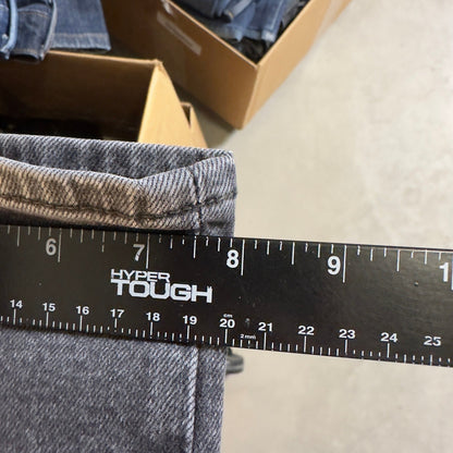 Levi's 501 Original Fit Jeans Mens W28 L32 Black Straight