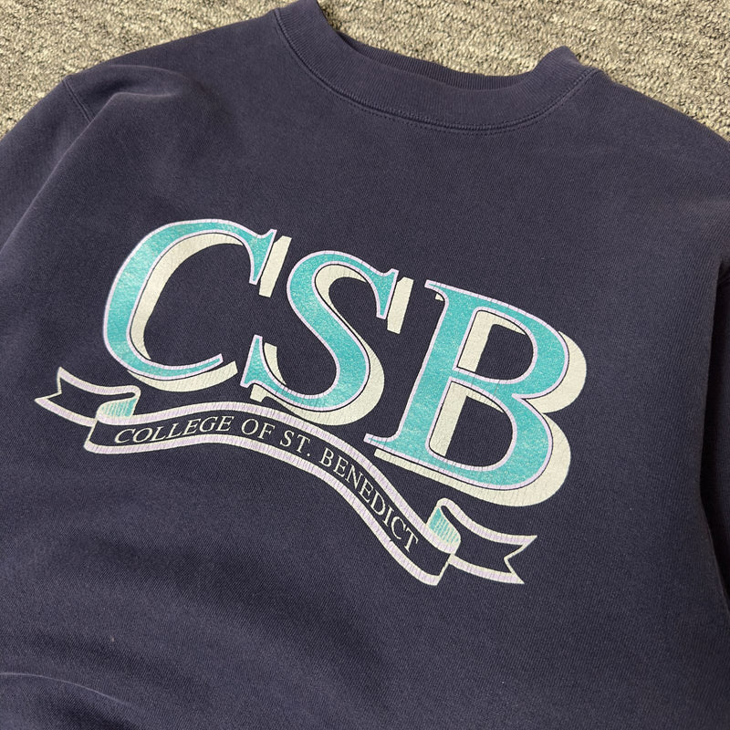 Jansport CSB College St Benedict Crewneck Navy Sweatshirt