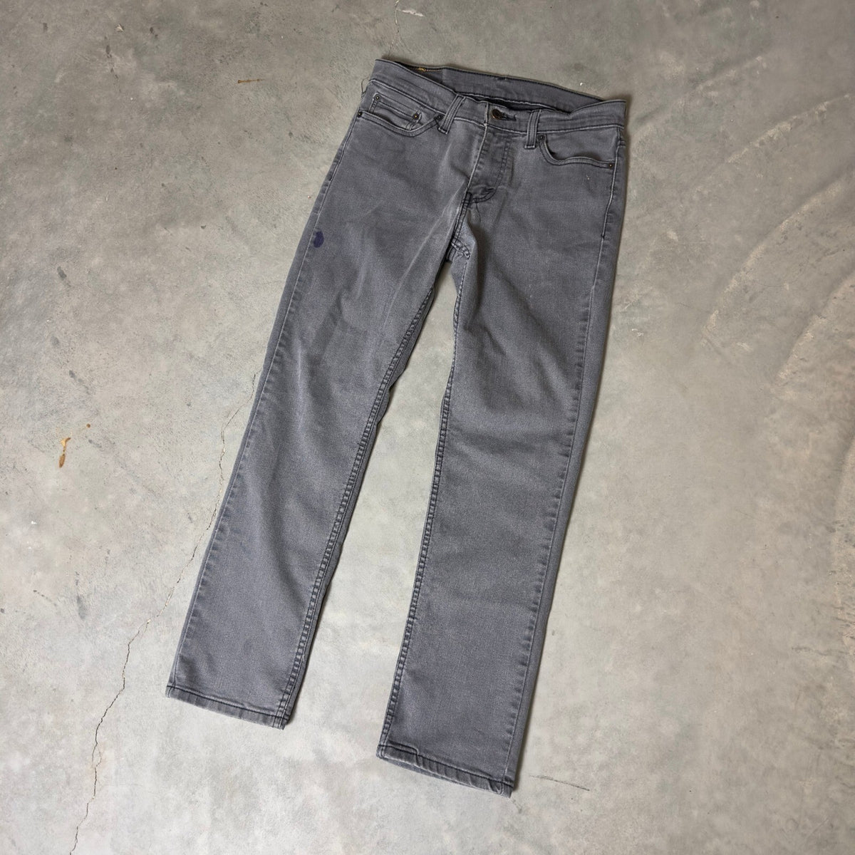 Levi's 511 Slim Fit Jeans Mens 30x30 Grey