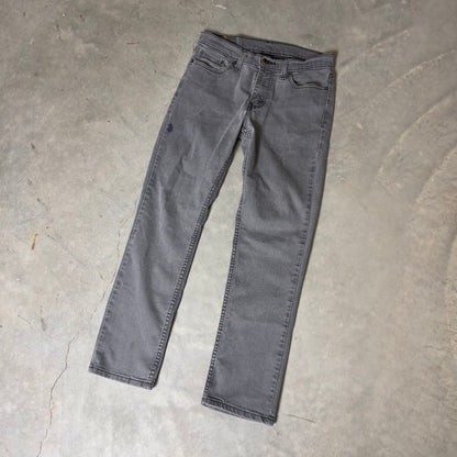 Levi's 511 Slim Fit Jeans Mens 30x30 Grey
