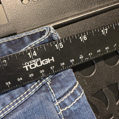 Y2K Maurices Low Rise Bootcut Jeans Womens 3/4-R Blue