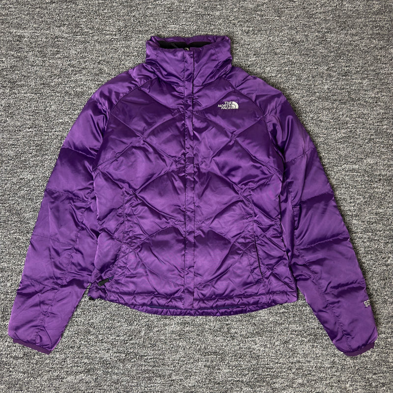 The North Face 550 Down Puffer Jacket Womens XS Purple