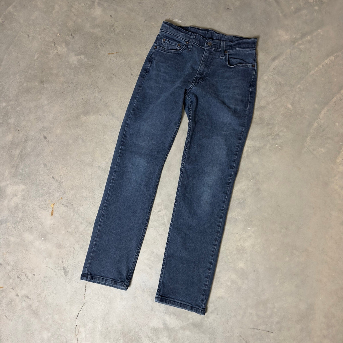 Levi's Straight Leg Jeans Mens 29x30 Indigo Blue Denim