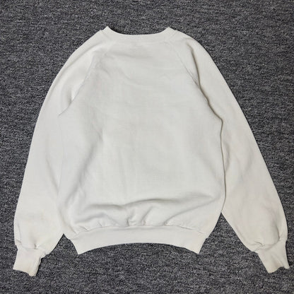 Vintage Jerzees Iowa State Cyclones Sweatshirt Sz S Cream