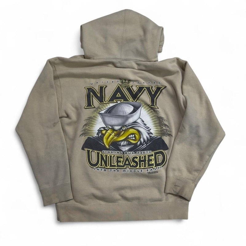 7.62 Design U.S. Navy Hoodie Mens Medium Tan Military