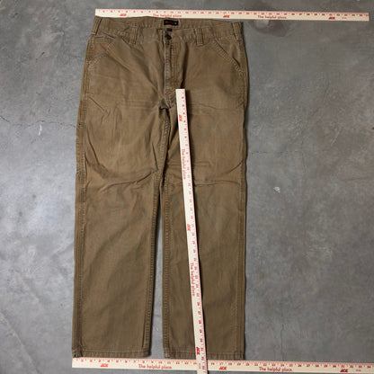 Wolverine Carpenter Pants Mens 38x32 Khaki Workwear