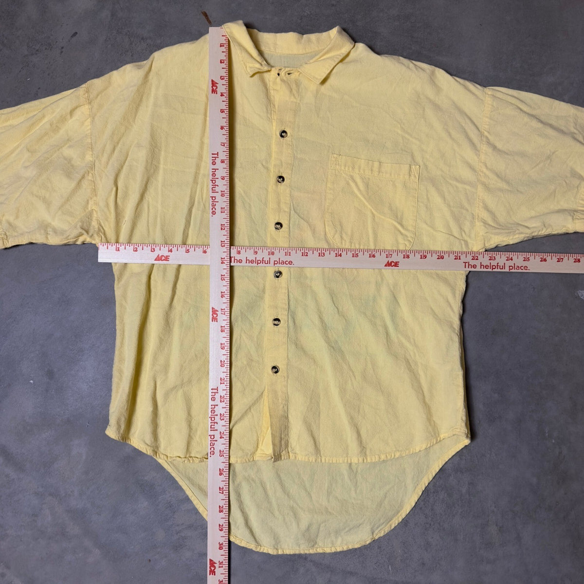Vintage Explora Mexico Button Up Shirt Mens M Yellow Ixtapa Graphic Retro 90s