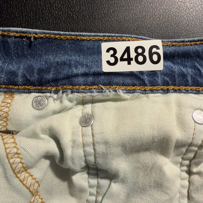 Levi Strauss 527 Slim Bootcut Jeans Mens 29x30 Blue Denim Western Baggy Casual