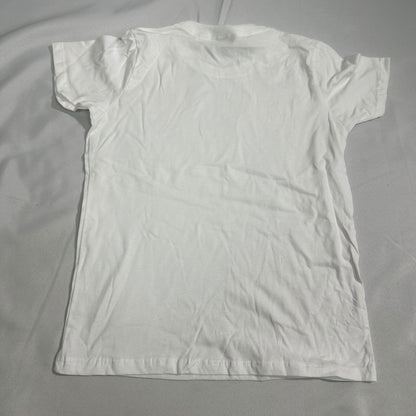 NWT Royal Apparel Kids Med White Cotton T-Shirts Lot of 15