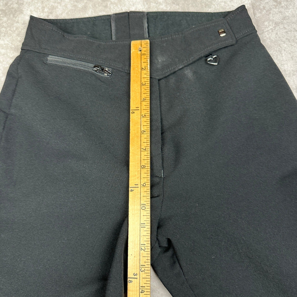 Vintage Obermeyer Stirrup Ski Pants Womens 12R Black Japan