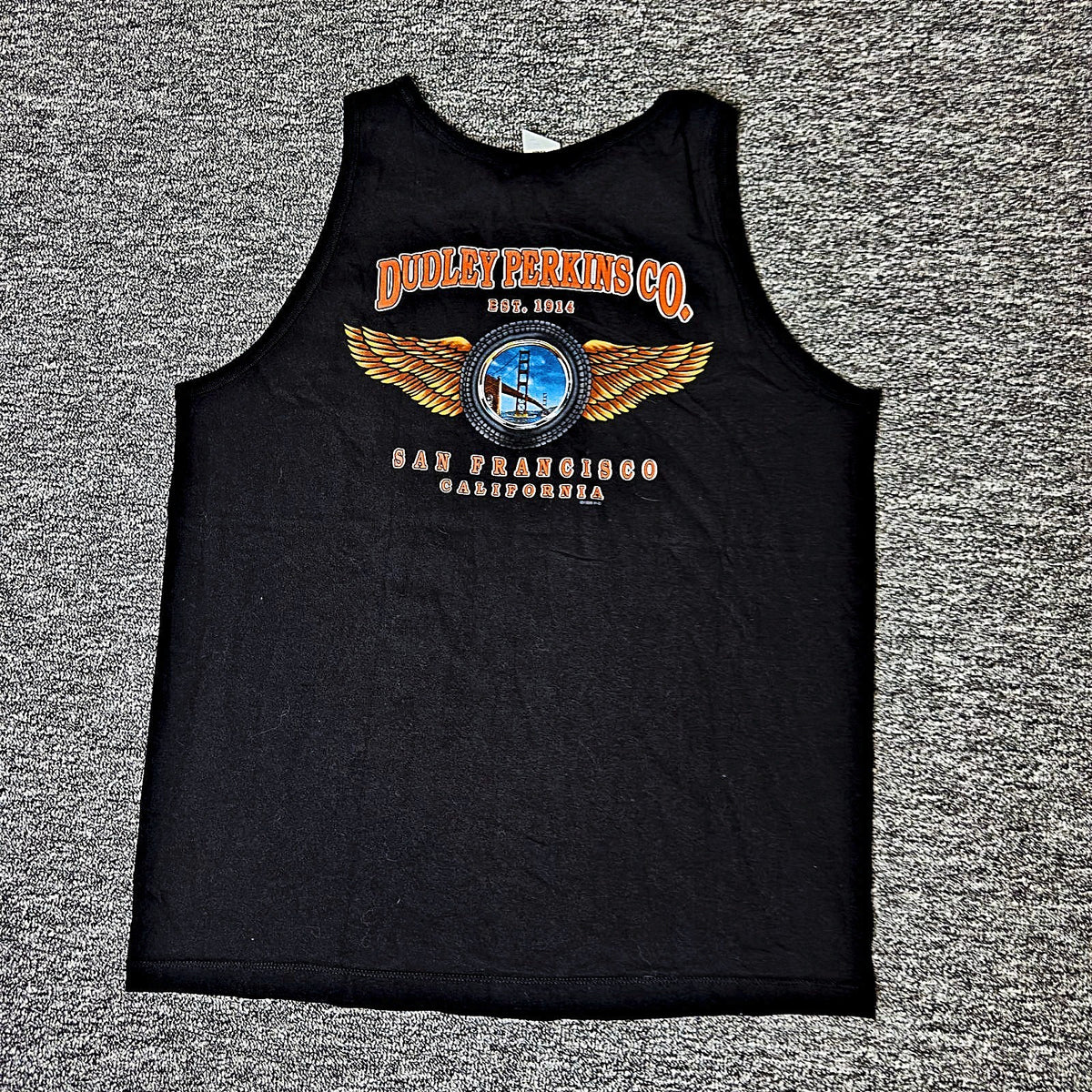 Vintage Harley-Davidson San Francisco Tank Top Mens XL Black