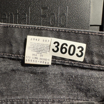 Vintage Levi's 550 Relaxed Jeans Womens 14M Black Tapered