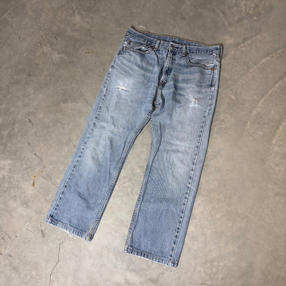 Vintage Y2K Levi's 505 Regular Fit Jeans Mens 34x27