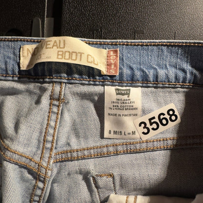 Levi's Beau Bootcut Jeans Womens 8L Light Wash Y2K