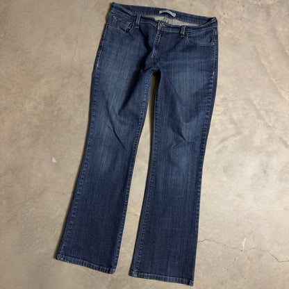 Levi's 515 Bootcut Jeans Womens 12M Dark Wash