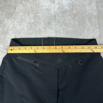 Vintage Obermeyer Stirrup Ski Pants Womens 12R Black Japan