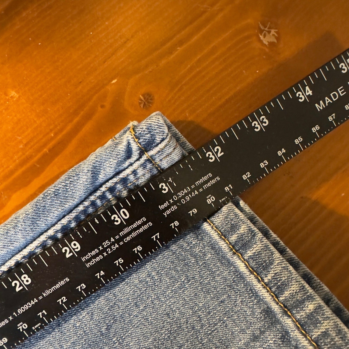 Levi's 505 Regular Fit Jeans Mens 40x32 Blue Baggy