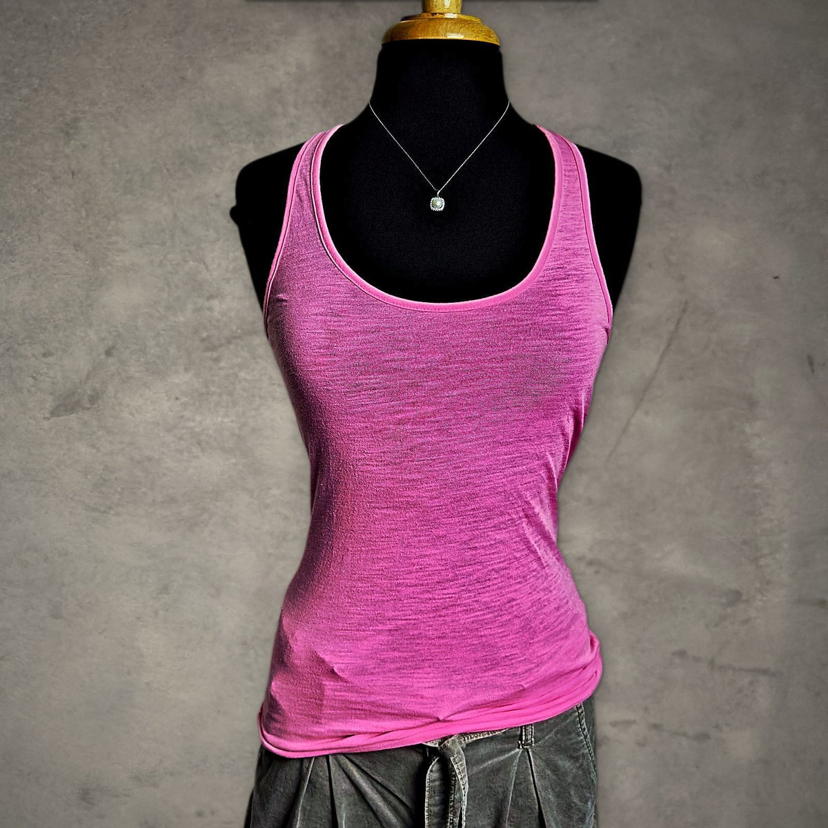 PINK Victoria's Secret Racerback Tank Womens XS Hot Pink