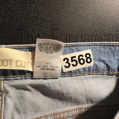 Levi's Beau Bootcut Jeans Womens 8L Light Wash Y2K