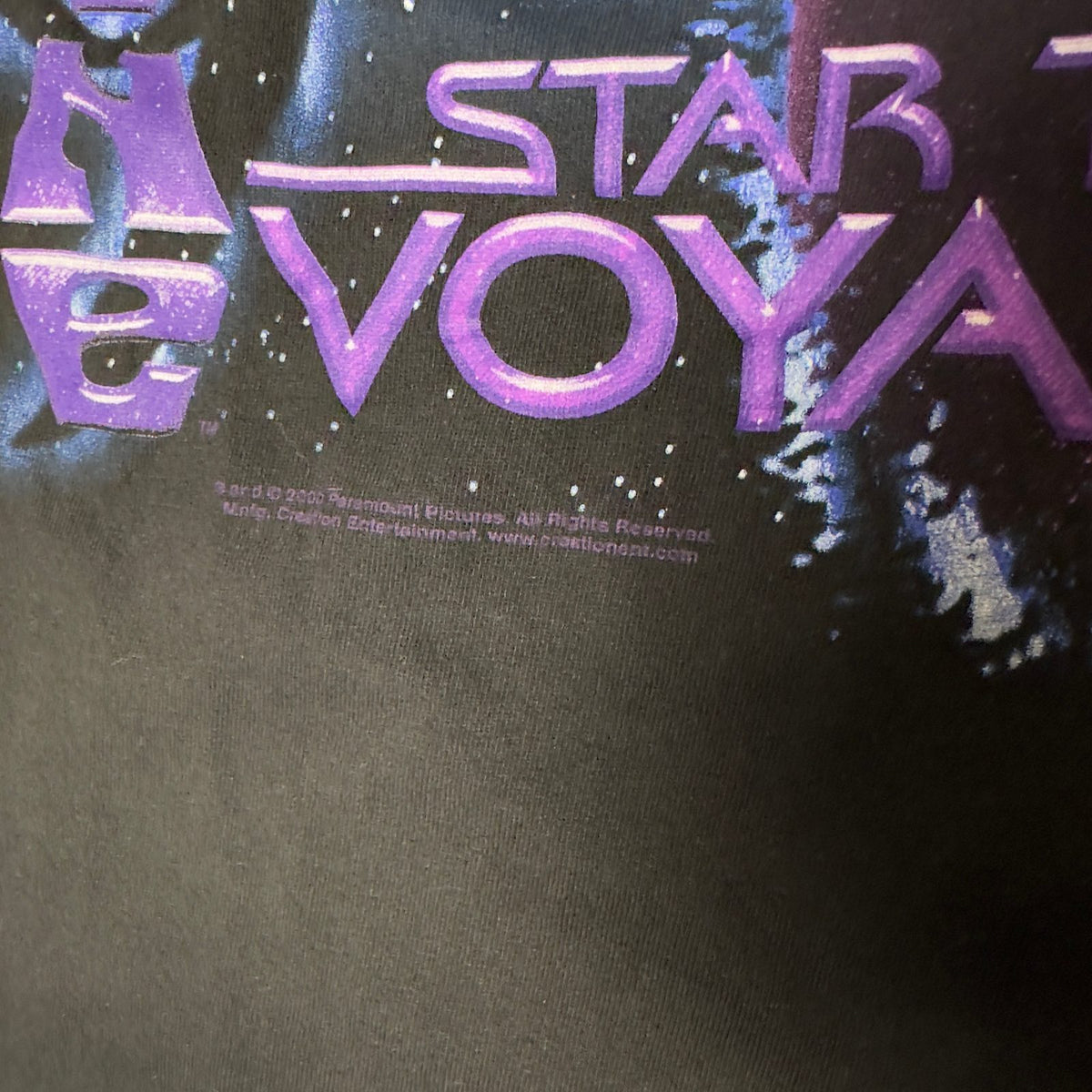 Vintage 2000 Star Trek Voyager Seven of Nine T-Shirt L
