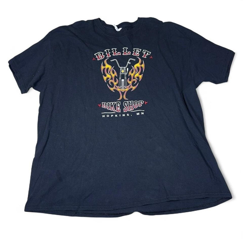 Bill's Bike Shop Graphic T-Shirt Black M XL  Vintage Graphic