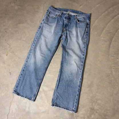 Levis 559 Relaxed Straight Jeans Mens 38x30 Light Wash Baggy