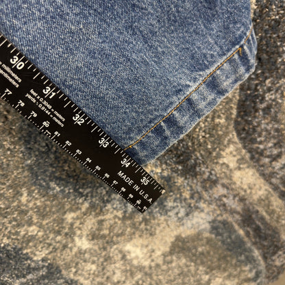 Columbia Straight Leg Jeans Mens 38x34 Medium Wash Baggy