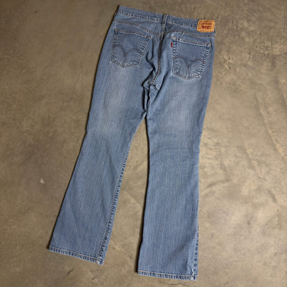Levi's Beau Bootcut Jeans Womens 8L Light Wash Y2K