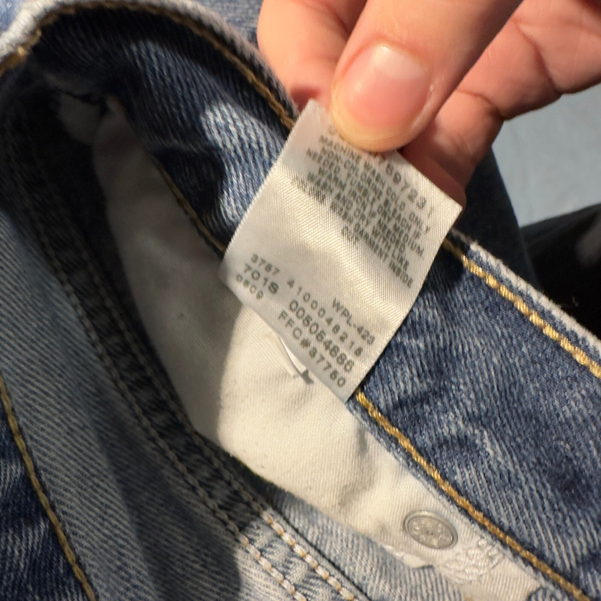 Levi's 505 Regular Fit Jeans Mens 30x32 Blue Straight
