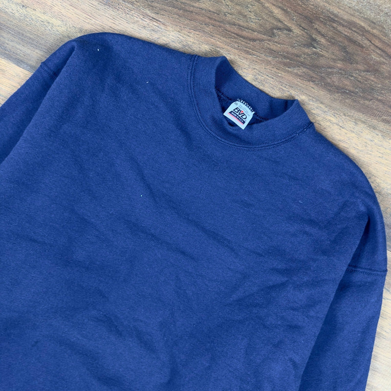 Vintage BVD Navy Blue Crewneck Sweatshirt XXL Made in USA