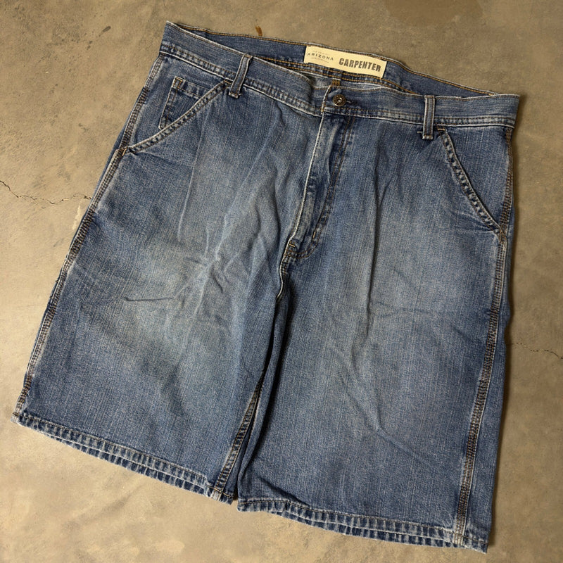 Vintage Y2K Arizona Carpenter Denim Shorts Mens 36 Baggy