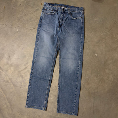 Levi's 505 Straight Jeans Mens 31x30 Medium Wash Classic
