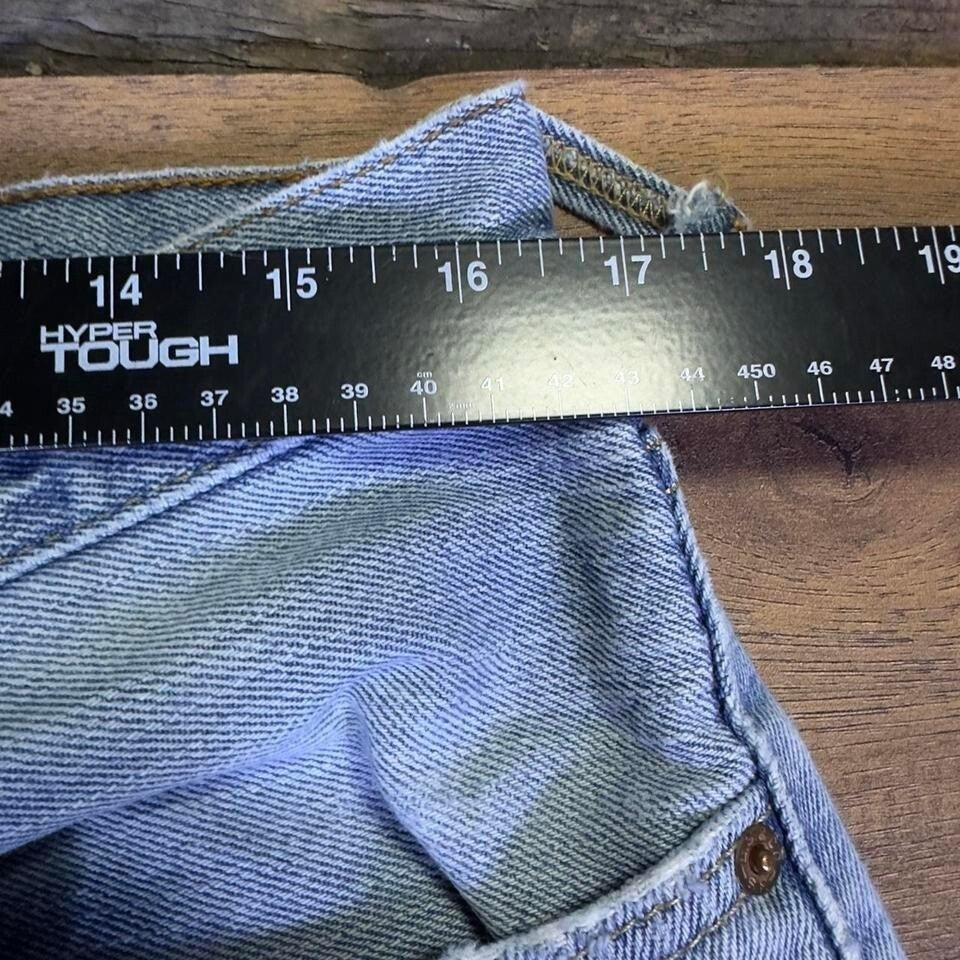 Levi's 550 Relaxed Fit Jeans 36x36 Light Wash Denim