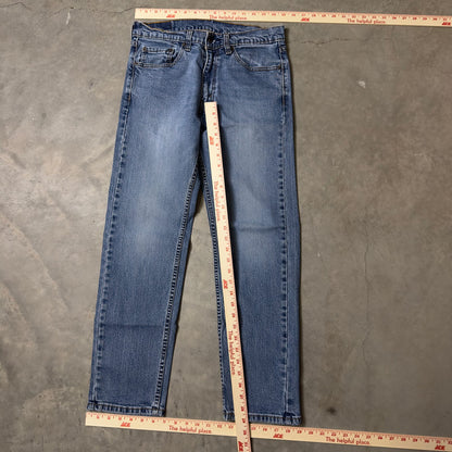 Levi's 505 Straight Jeans Mens 31x30 Medium Wash Casual
