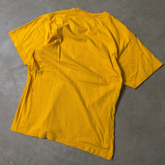 Old Varsity Brand NDSU Bison T-Shirt Mens Large Yellow