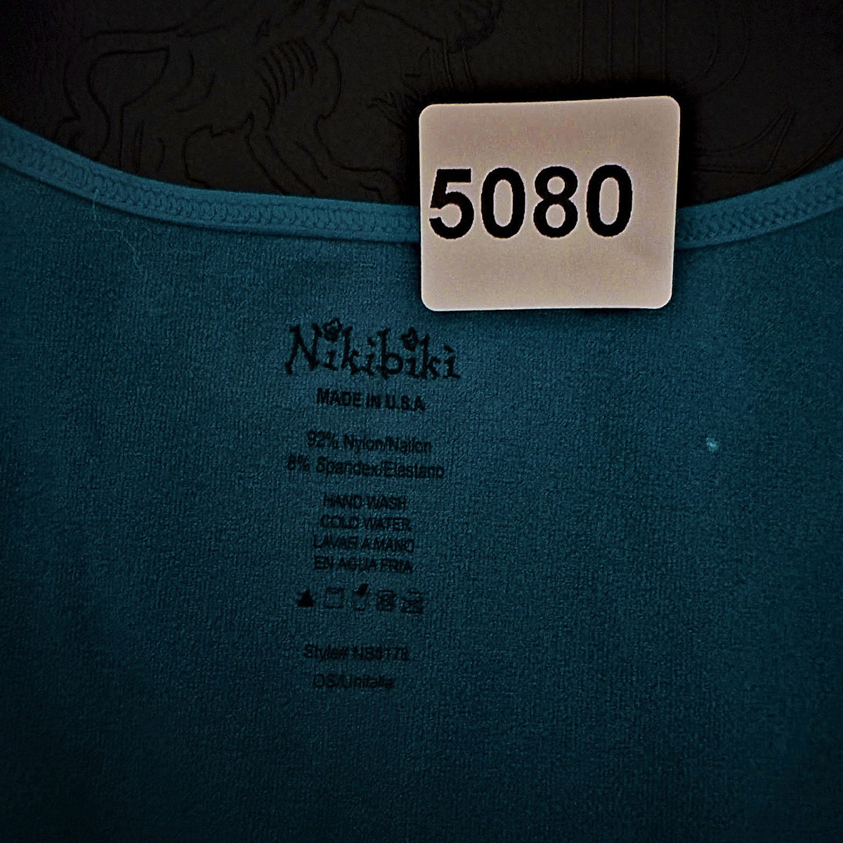 Nikibiki Scoop Neck Tank Top Womens OS Teal Layering