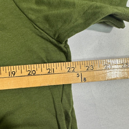 NWT Bella + Canvas Mens XL Olive Green Cotton T-Shirt