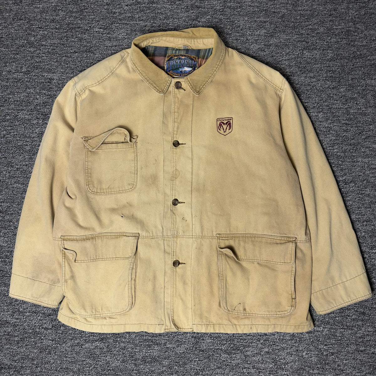 Dunbrooke Upstream Chore Jacket Mens XXXL Tan Dodge