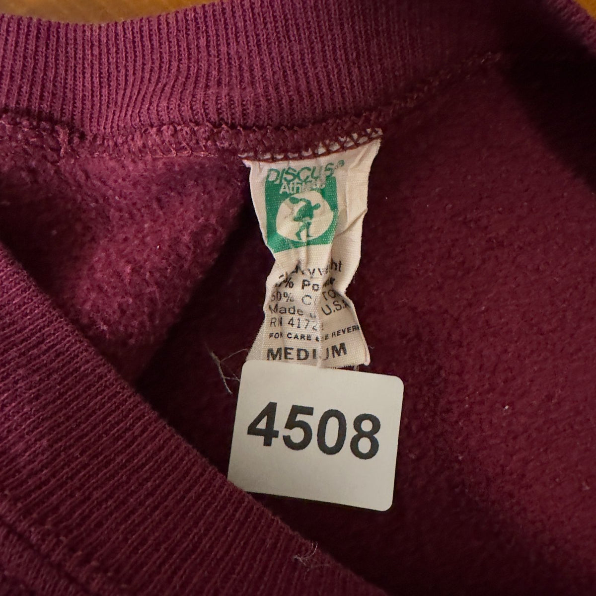 Vintage UMW University Minnesota Waseca Crewneck Maroon M