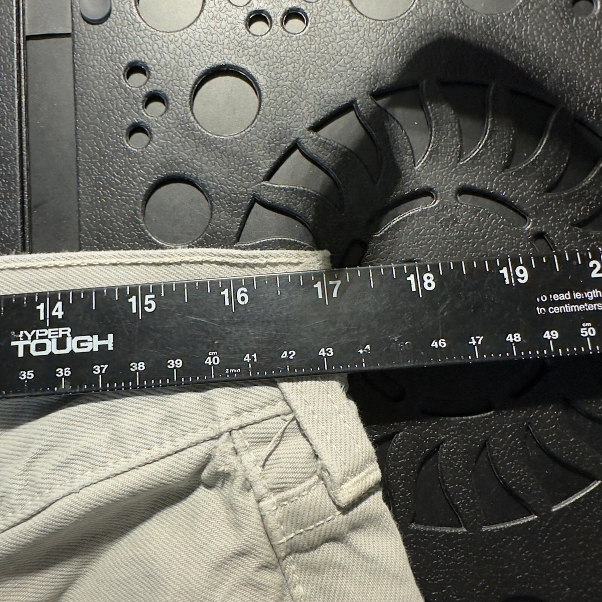 Y2K Levi's 501 Original Straight Jeans Mens 36x32 Gray