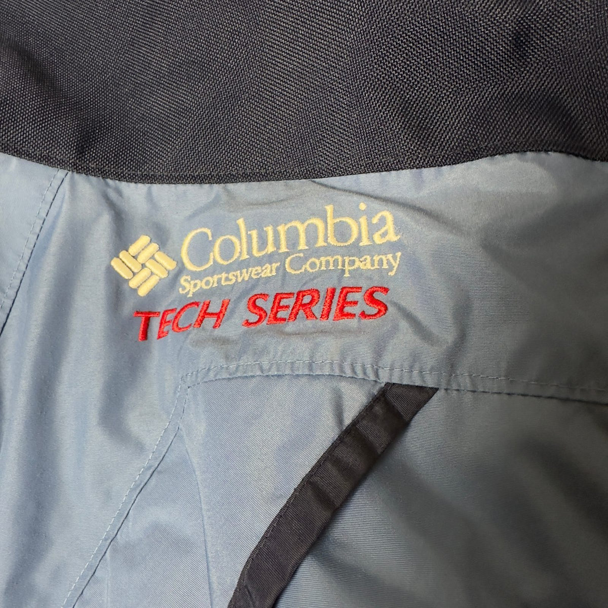 Columbia Tech Series Hooded Jacket Womens M Blue Gorpcore