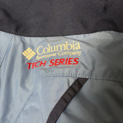 Columbia Tech Series Hooded Jacket Womens M Blue Gorpcore