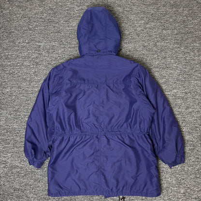 Columbia Hooded Parka Jacket Womens L Purple Gorpcore