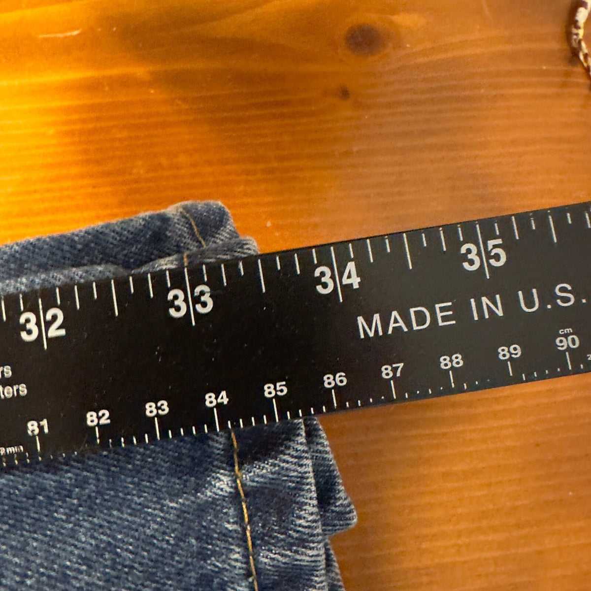 Levi's 550 Relaxed Fit Jeans Mens 38x34 Baggy Straight