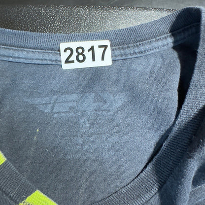 Fly Racing Graphic T-Shirt Mens XL Black Lime Motocross BMX
