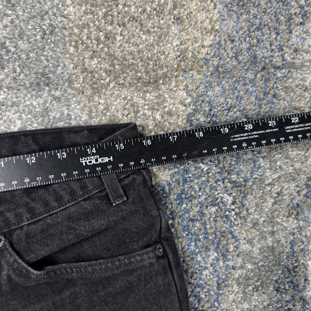 Vintage Levis 550 Orange Tab Jeans Mens 34x34 Black Relaxed